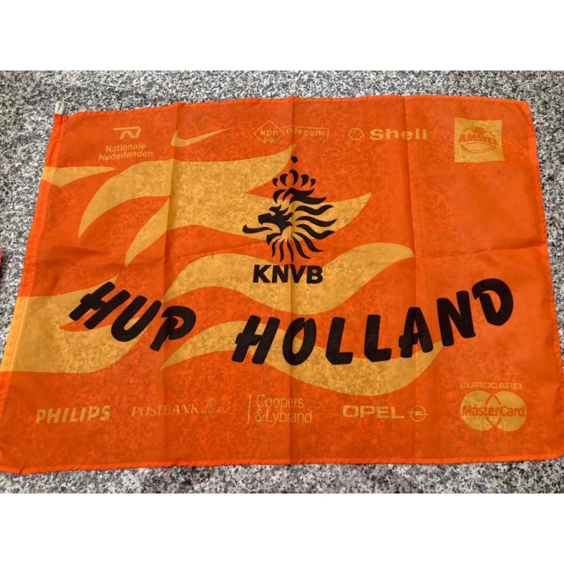 Oranje vlaggetje voetbal Nederland