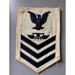 WWII US Navy Chief Fire Controlman Patch