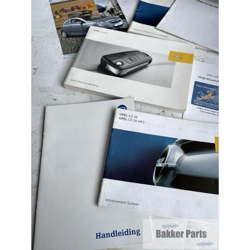 Handleiding/Instructieboekje Opel Corsa D