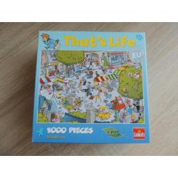 Puzzle 1000 pièces - That's life - Village