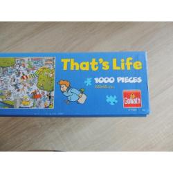 Puzzle 1000 pièces - That's life - Village